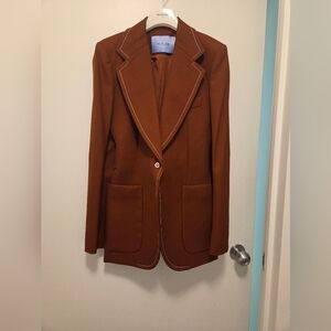 Mugler Rust Blazer